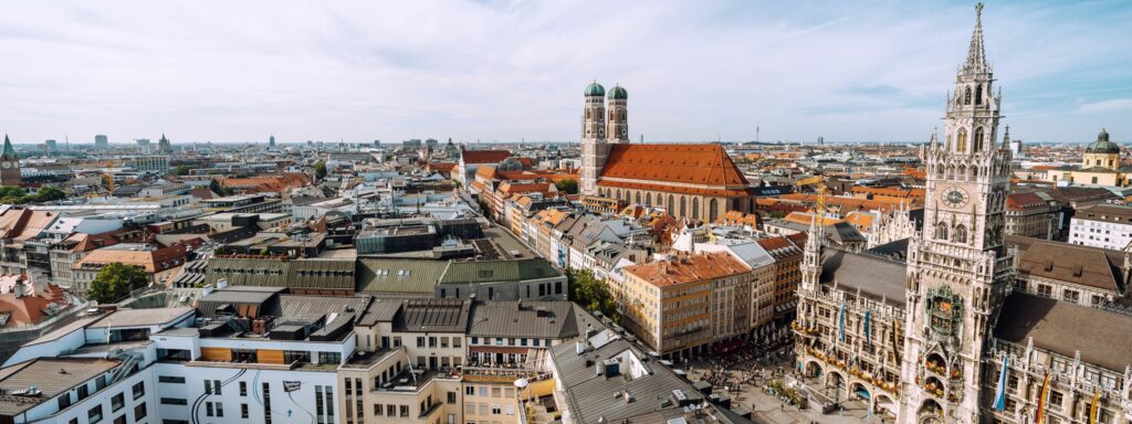 München - Luftaufnahme